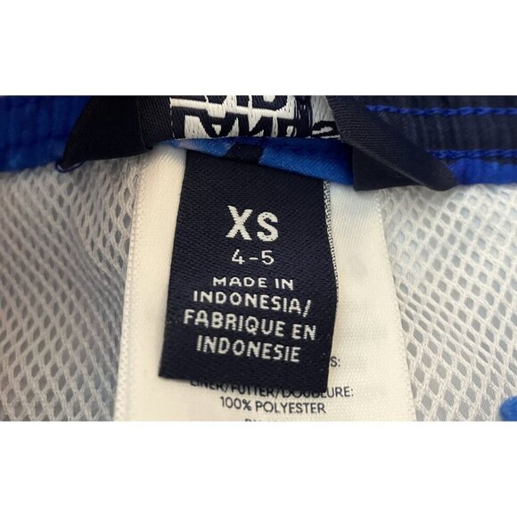 Lands' End NWT Blue Shark Swim Trunks Shorts Swimsuit Sz XS - Picture 3 of 7